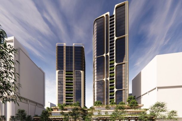 ***EMBARGOED UNTIL 10TH November AM Sunday Times Exclusive*** New homes for more than 1,500 Western Australians are set to be delivered in the heart of the Perth CBD following finalisation of the Perth City Link, injecting a major boost to housing supply in Perth. Lots 12 and 18 as seen from Wellington Street